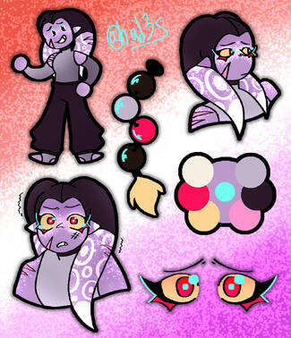Humanoid reference sheet.