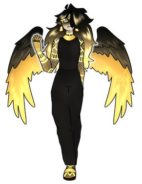 Fully rendered humanoid fullbody.