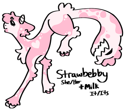 Feral character flat color fullbody.